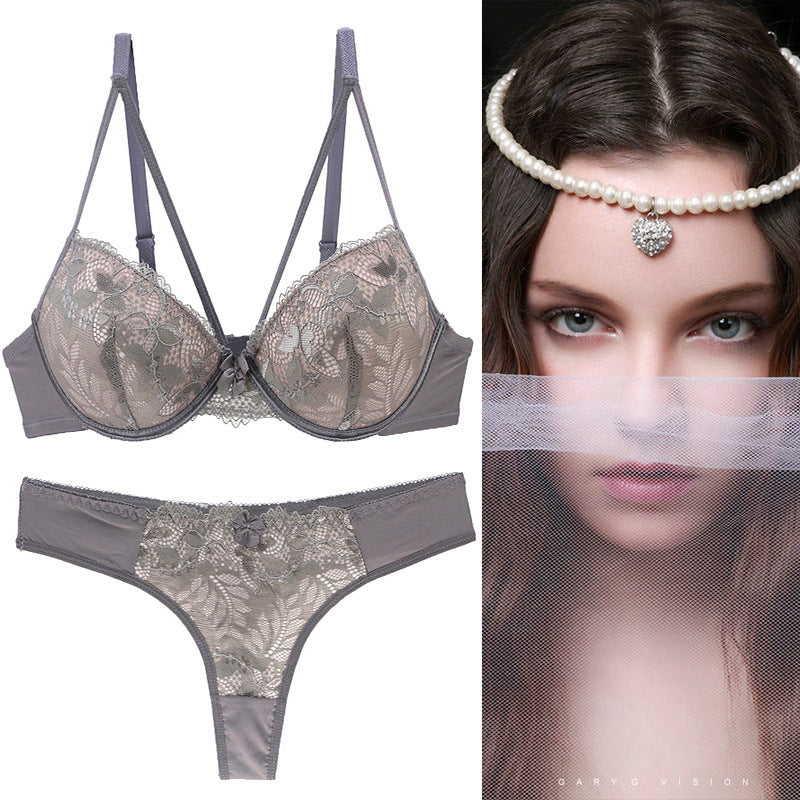 Classic Elegance Sensual Traditional Lace Bra Set
