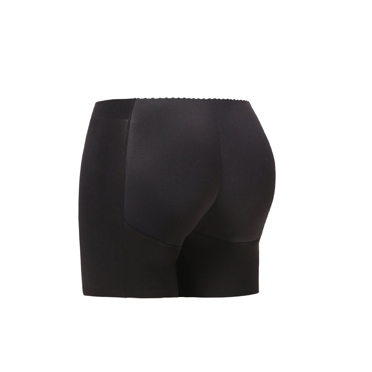 Mid-Waist Fixed Foam Hip Lift Bottom Flat Panty Shapewear Pantiess