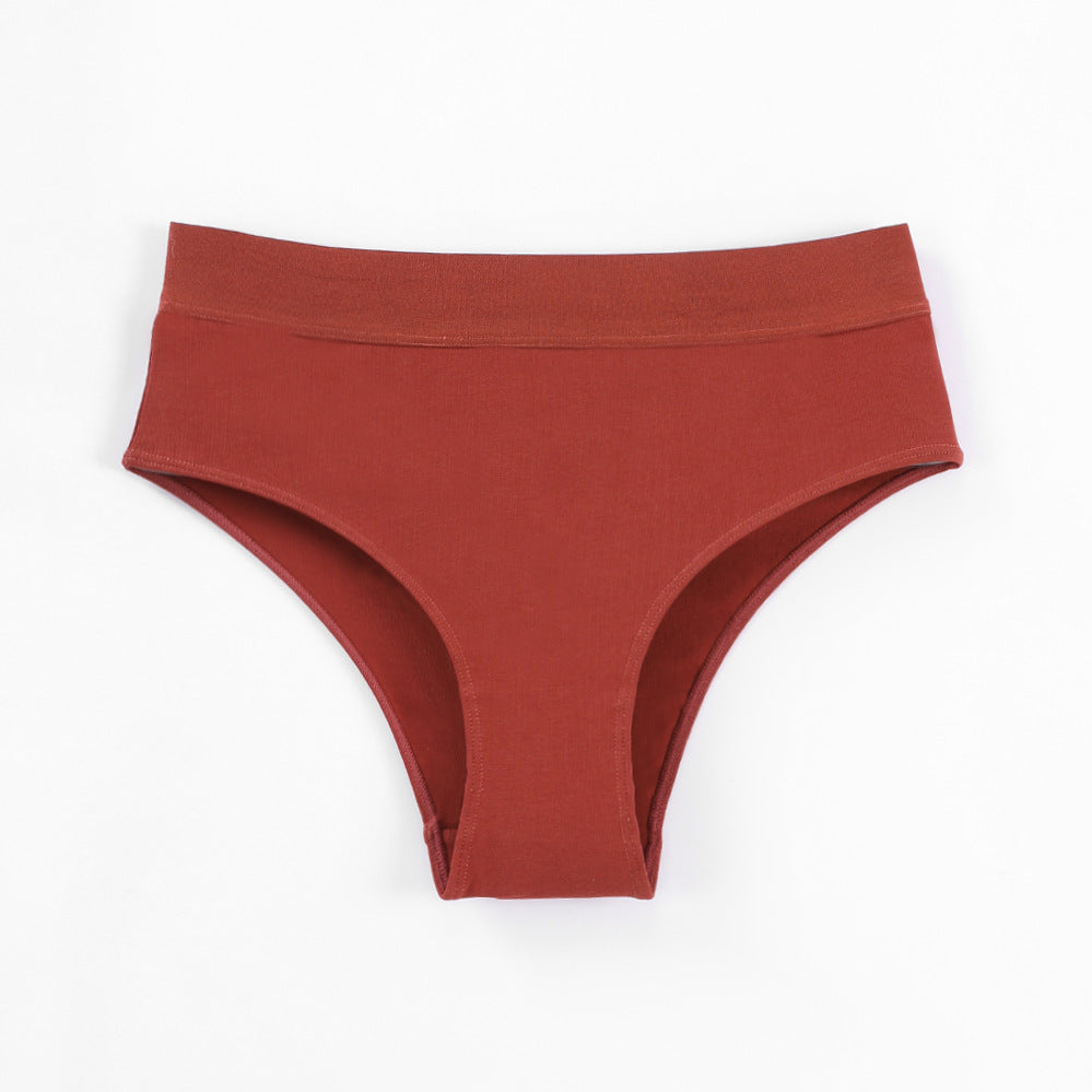 Cotton Large Size Wide Waistband Comfortable Non-Stringy Triangle Panties