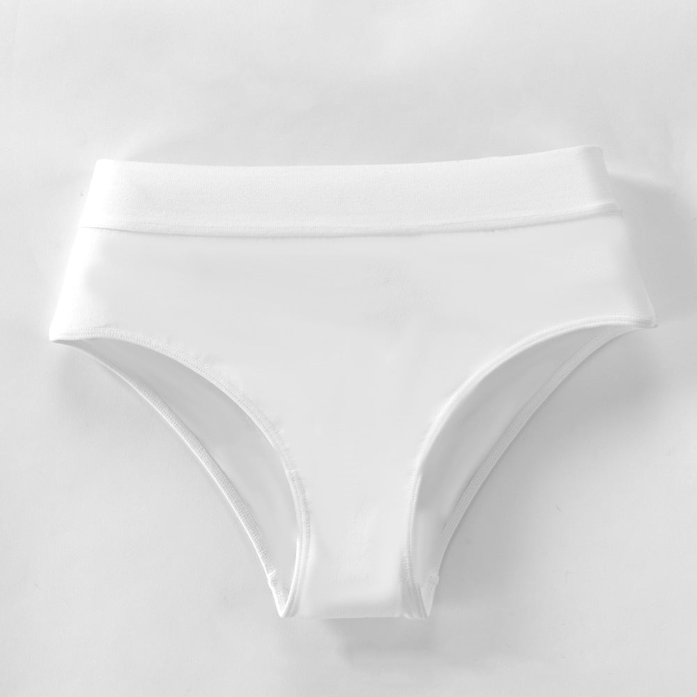 Cotton Large Size Wide Waistband Comfortable Non-Stringy Triangle Panties