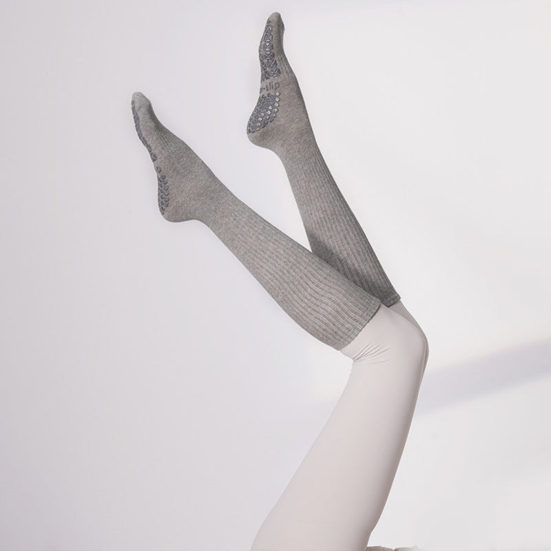 High Tube Cotton Sports Anti-slip, Sweat-absorbent, Odor-resistant Socks for Yoga