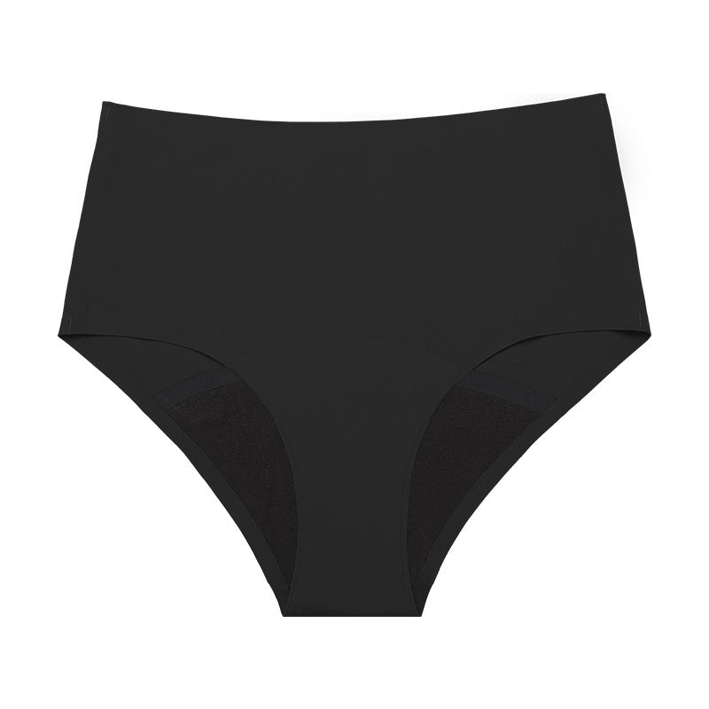 Large Size No Trace Mid Waist Four Layer Physiological Panties