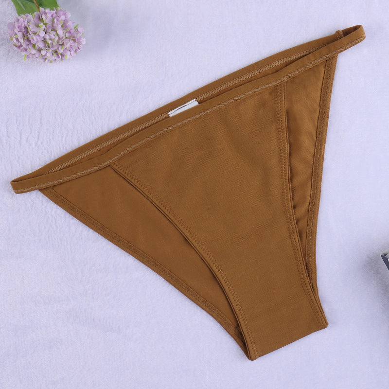 Bikini Women's Triangles Low Rise Thong Panties