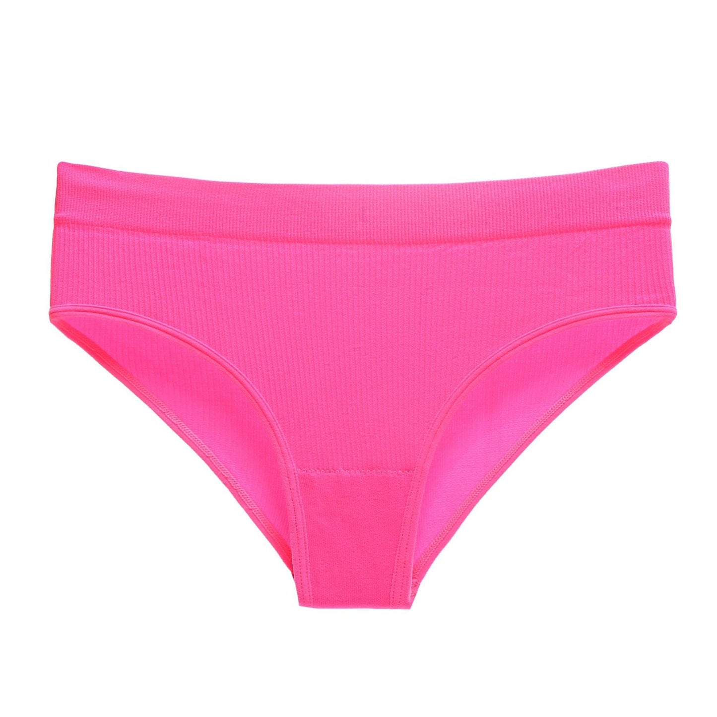 Large Size Mid Waist Sexy Triangle Pants Seamless Fitness Sports Panties