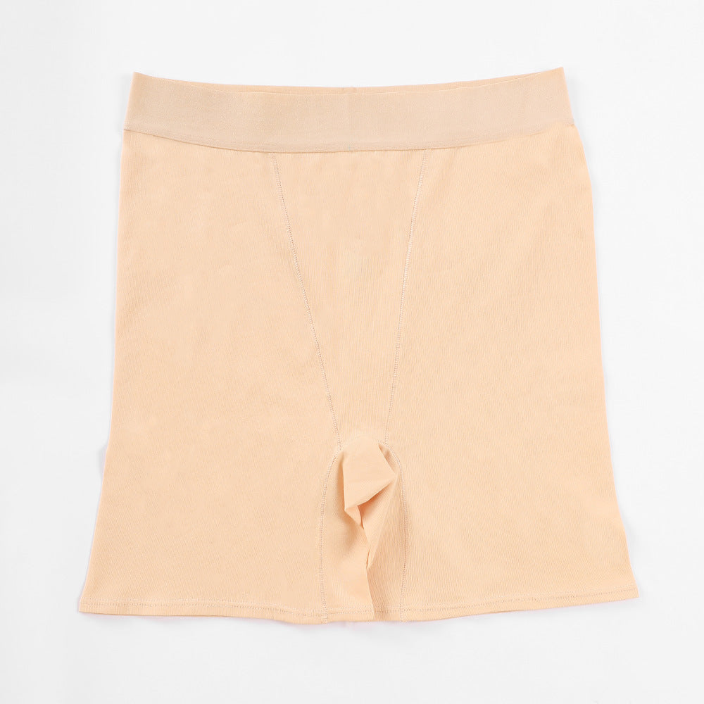 Plus Size Cotton Panties Safety Pants Combed Cotton Breathable Leak Proof Boxer Briefs