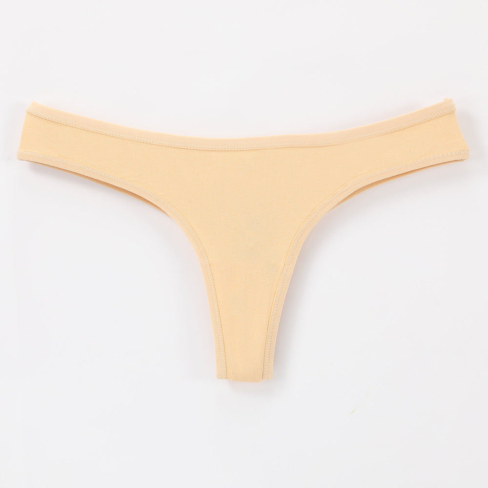 Cotton Sexy Thong Seductive Invisible Triangle Panties