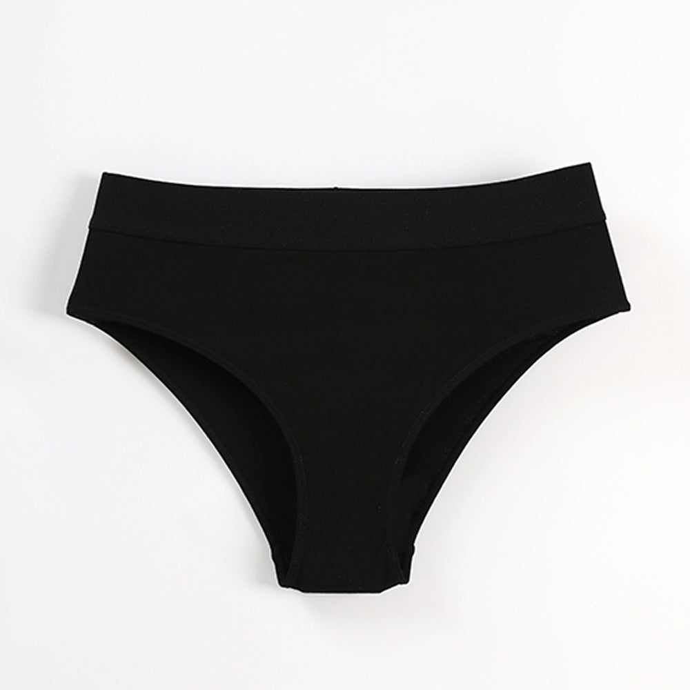 Cotton Large Size Wide Waistband Comfortable Non-Stringy Triangle Panties