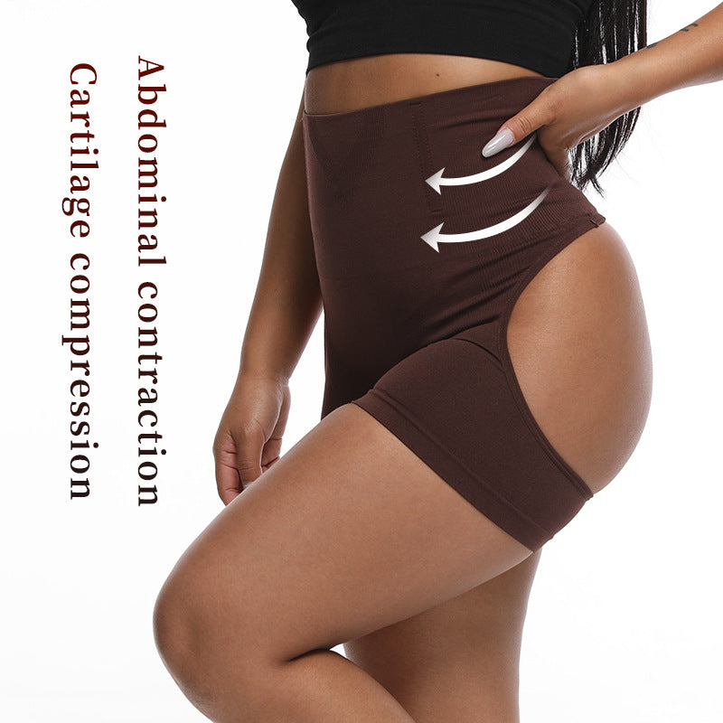 Waist Trimming Body Shaping Panties Skinny Dewy Hip Lifting Pants
