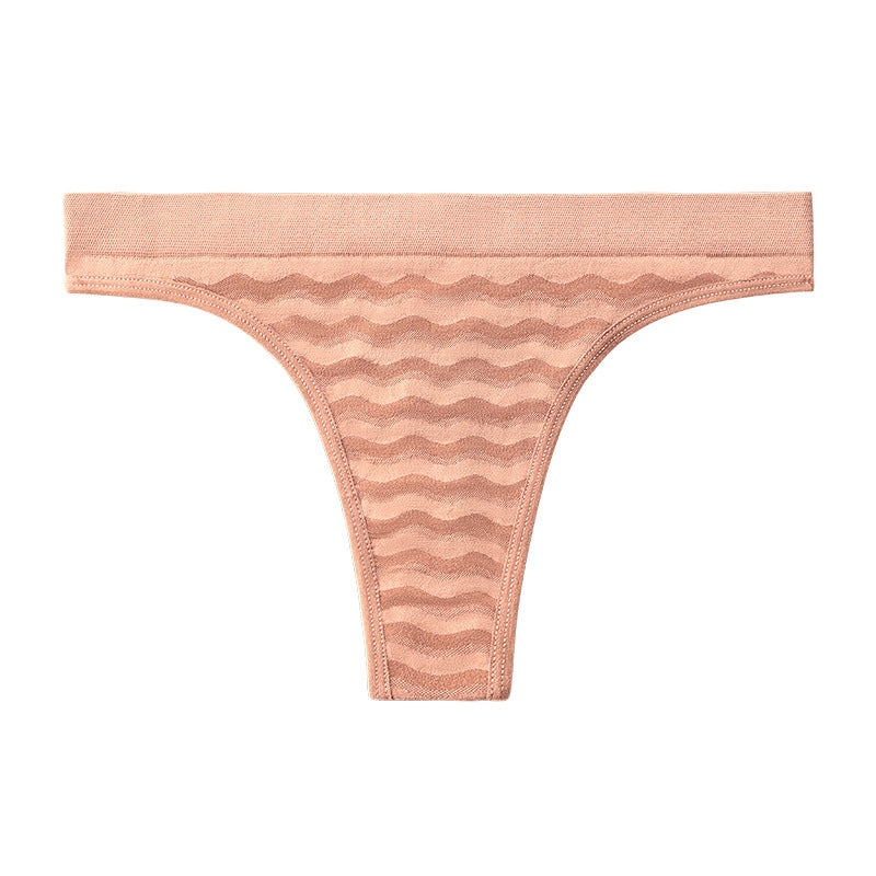 Low Rise Plus Size Comfortable Sports Thong Panties