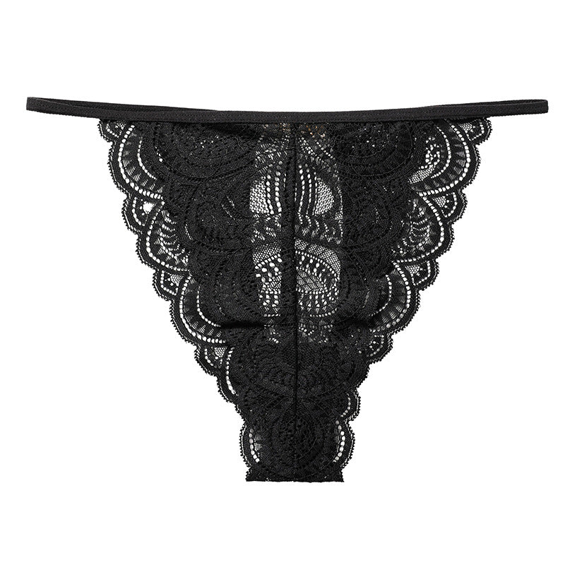 Sexy Erotic Pure Lust Hollow Out Midriff Triangle Panties