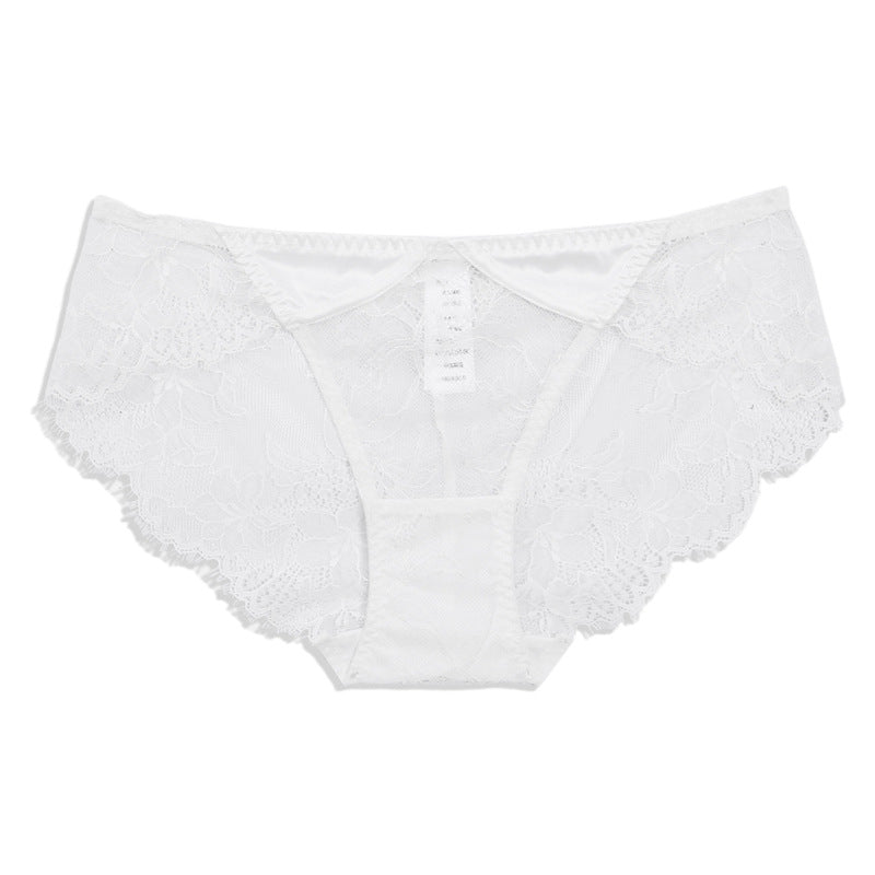 Sexy Mid-rise Pure Lust Mesh Breathable Lace Panties