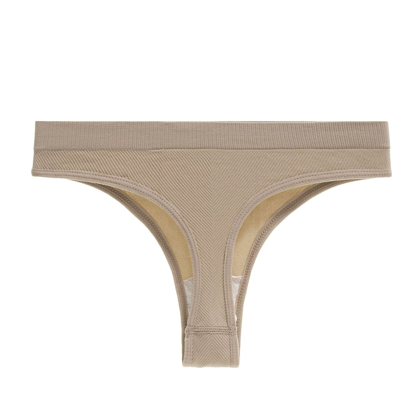Plus Size Sexy Panties Sports Thong Threaded Solid Color Panties
