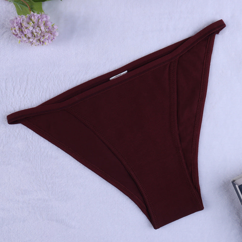 Bikini Women's Triangles Low Rise Thong Panties