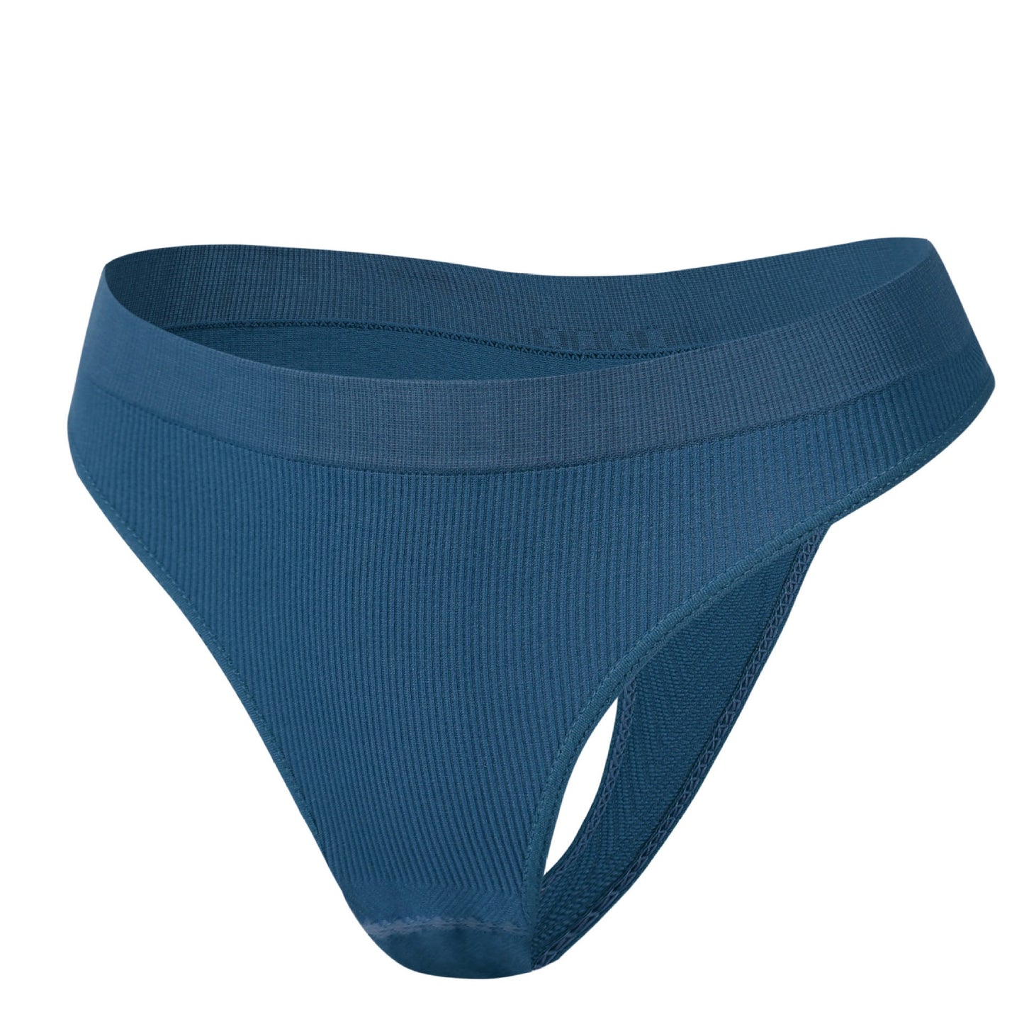 Large Size No Trace Solid Color Sexy Stretch T Panties Low Waist Panties