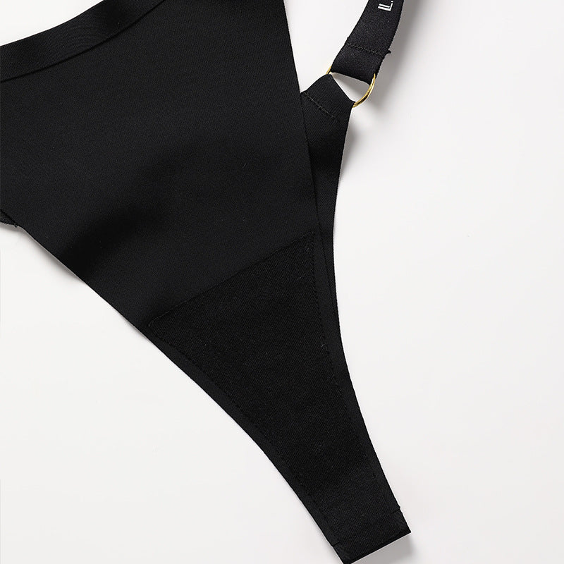 One Piece Sexy Seamless Cotton Crotch Panties Ice Thong