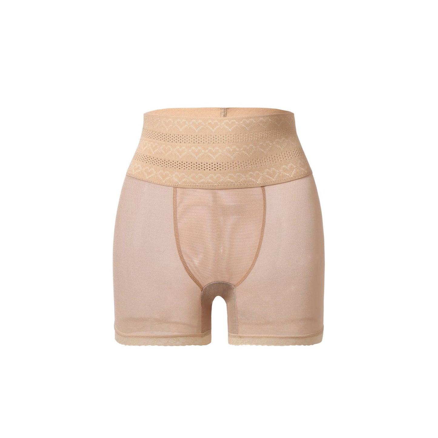 High Waist Shaping Tummy Tuck Pants Hip Lifting Mesh Bottom Panties Shapewear