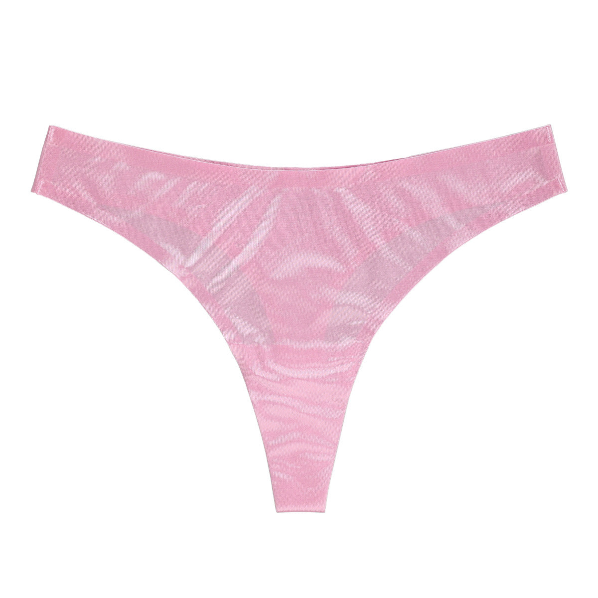 Non-marking Ice Silk Yoga Fitness Thong Panties