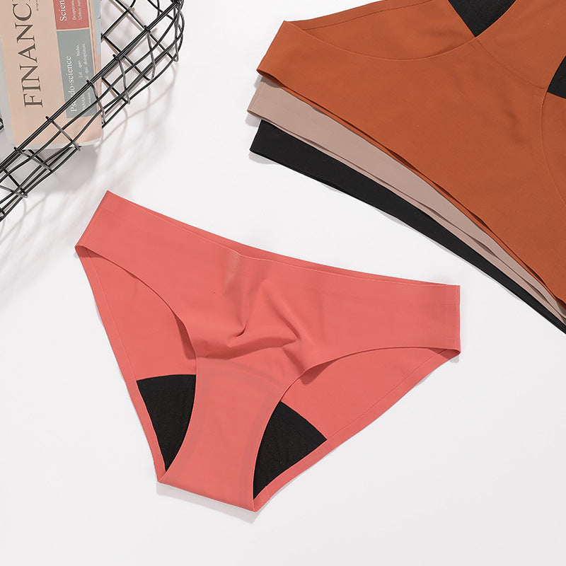 Stylish Leopard Print Low-Rise Physiological Panties