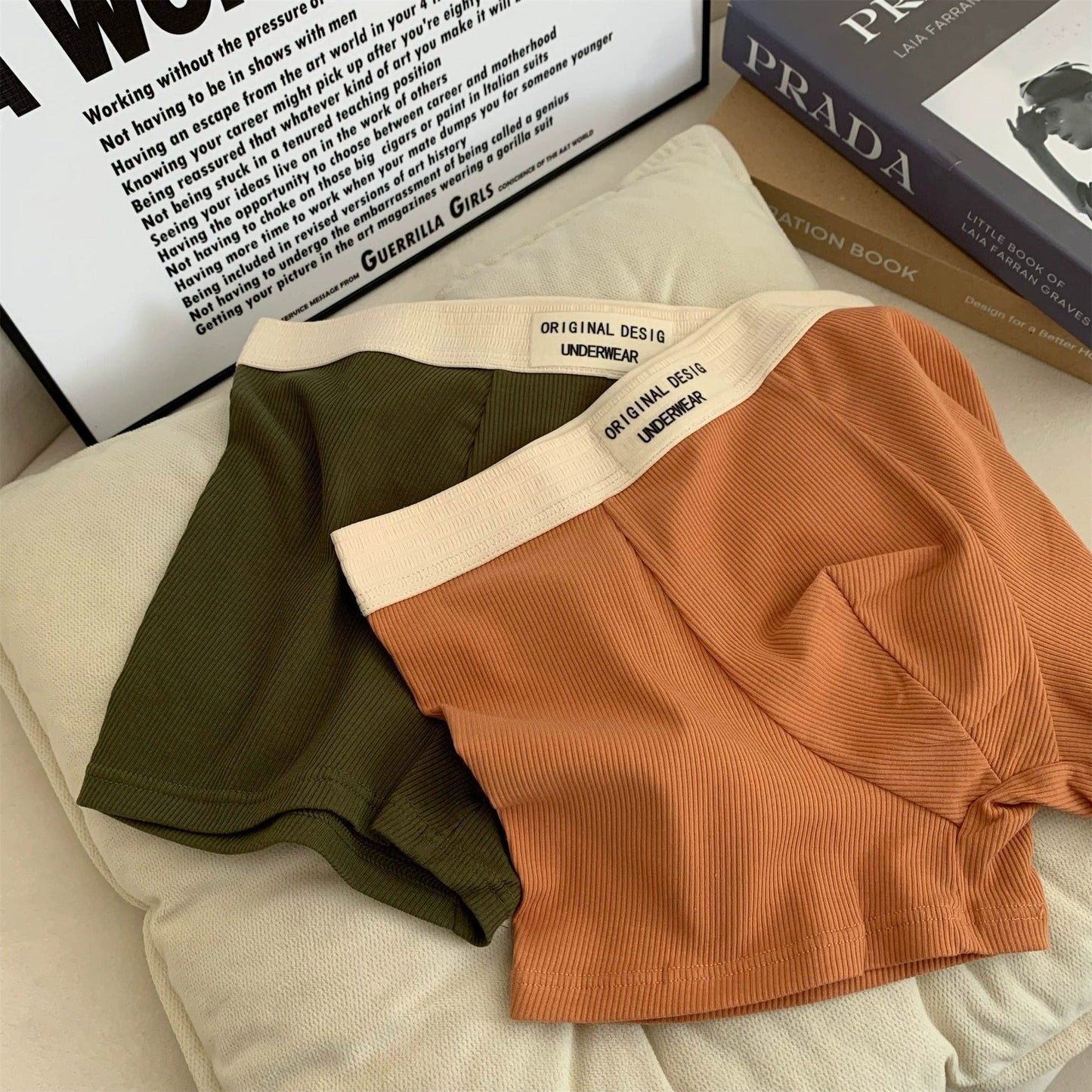 Men’s Ribbed Cotton Stylish Comfort for Everyday Wear Boxer Panties