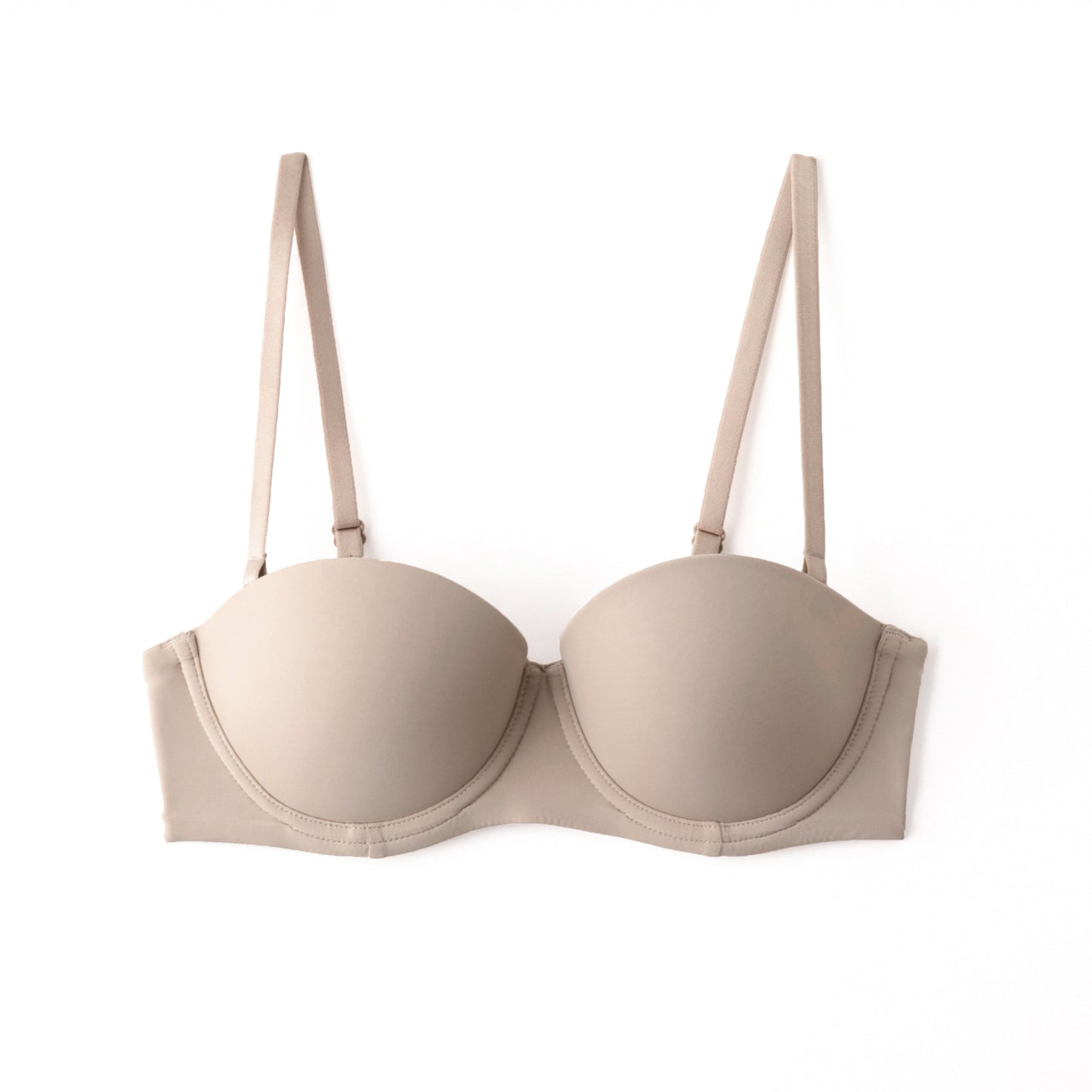 Half Cup Non-marking Gathered Ultra-thin Style Bra