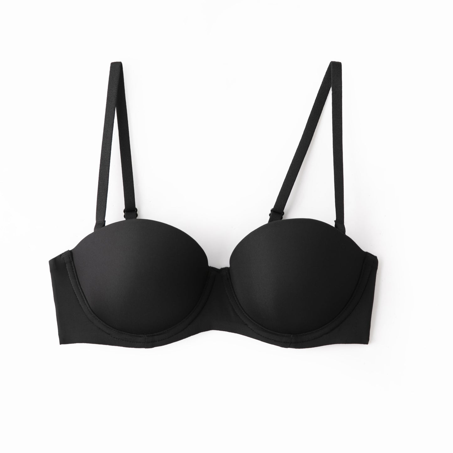 Half Cup Non-marking Gathered Ultra-thin Style Bra