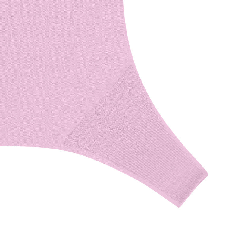 Chic Heartline Print Low-Rise T-Back Thong Panties