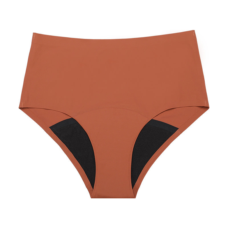 Large Size No Trace Mid Waist Four Layer Physiological Panties