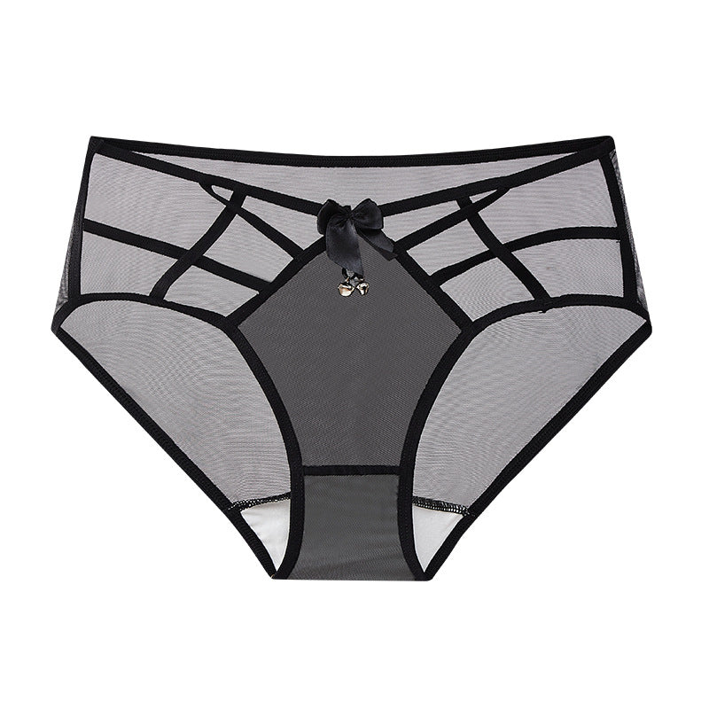 Sexy Lace Mid-rise Mesh Panties