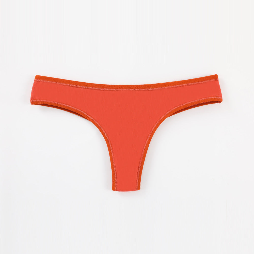 Cotton Sexy Thong Seductive Invisible Triangle Panties