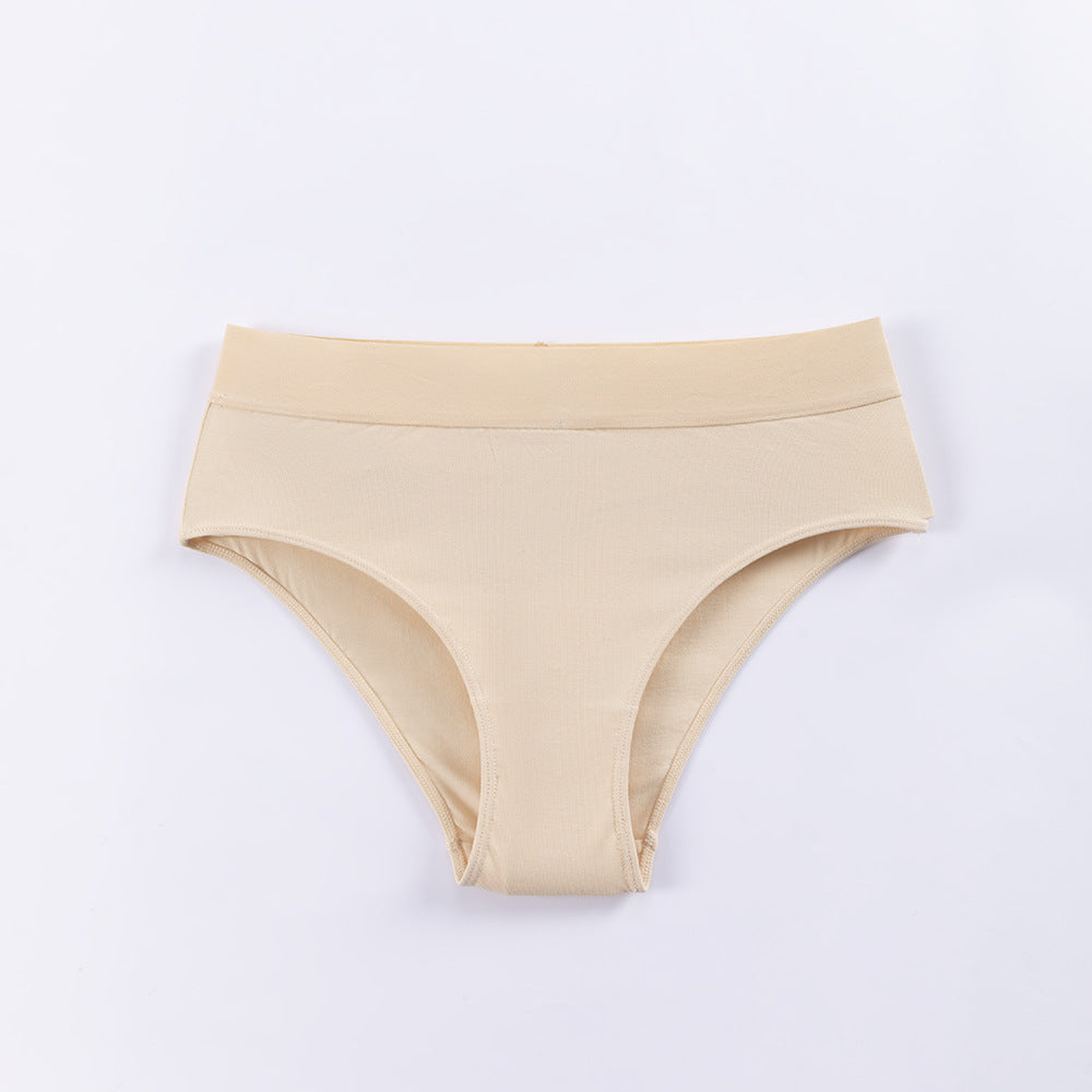 Cotton Large Size Wide Waistband Comfortable Non-Stringy Triangle Panties