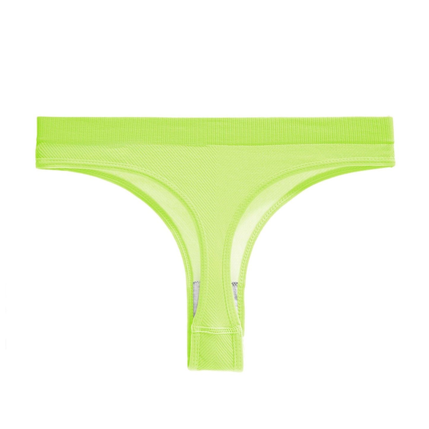Plus Size Sexy Panties Sports Thong Threaded Solid Color Panties