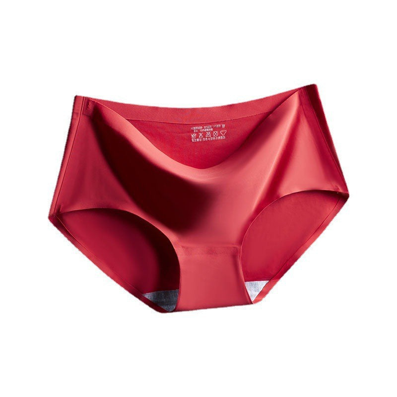 One Piece Hip Lift High Stretch Ice Silk Panties