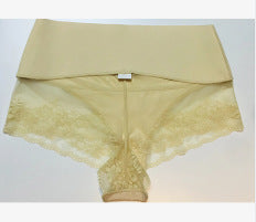 Sexy Seamless Lace High Waisted Tummy Contouring Panties