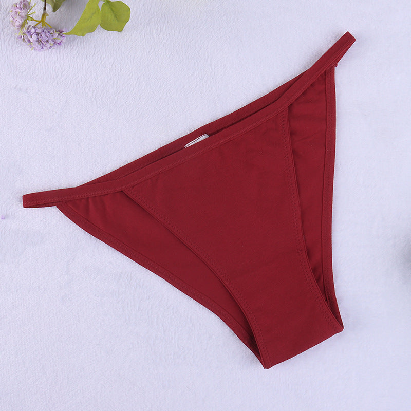 Bikini Women's Triangles Low Rise Thong Panties