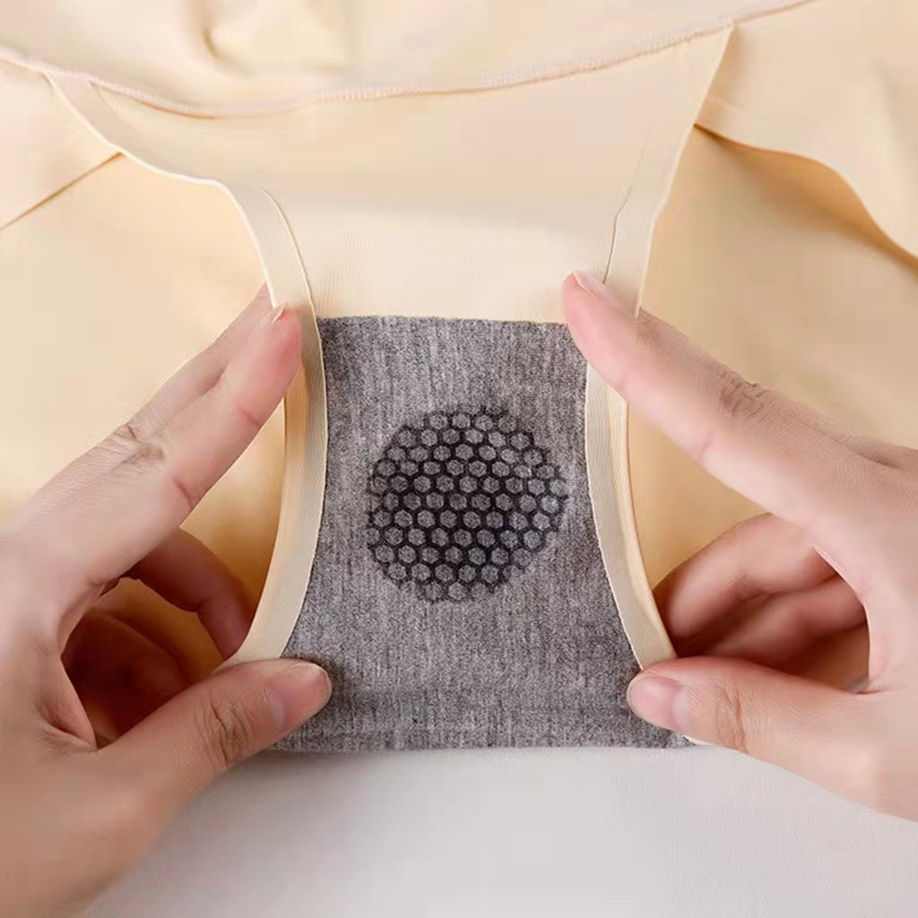 High-Waist Ice Silk Seamless & Breathable for All Seasons Panties