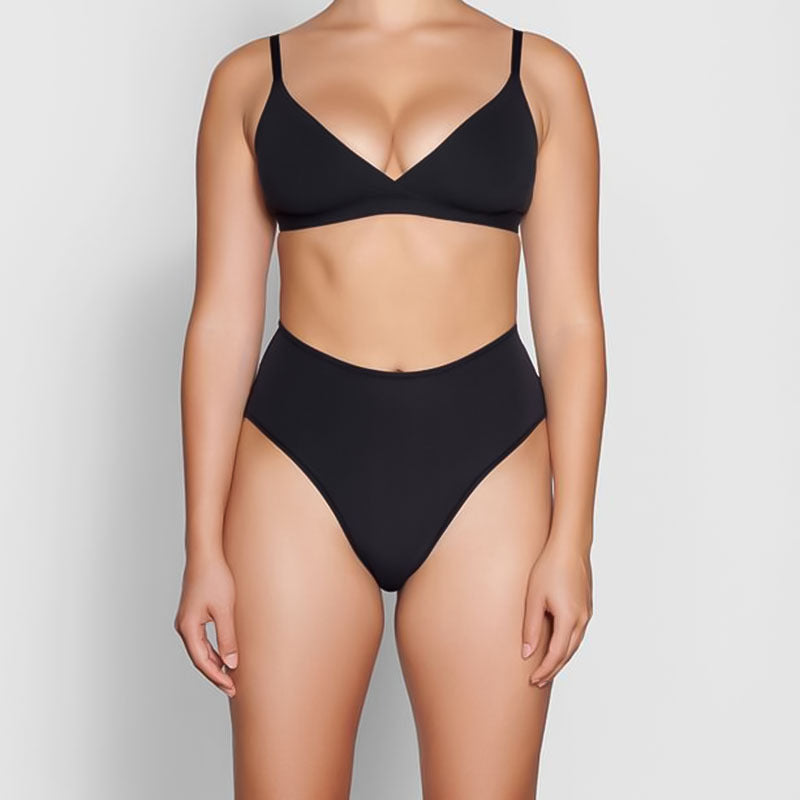 High Waisted Large Size Cotton High Quality Tummy Tightening Triangle Panties