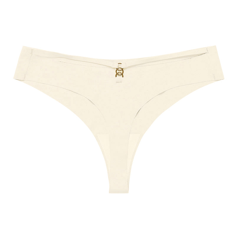 Sexy T Pants Seamless Ice Silk One Piece Sports Yoga Panties