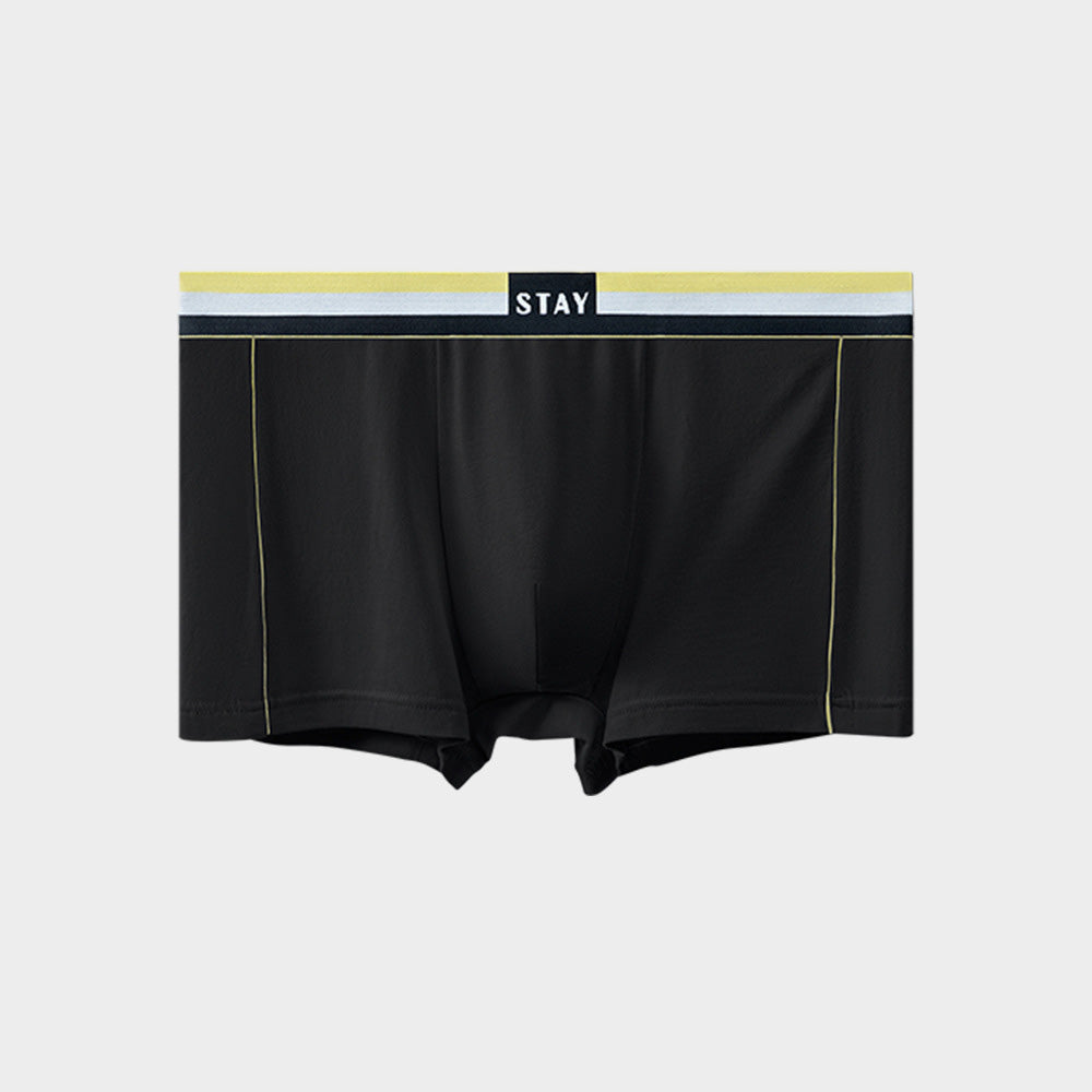 Men's Underwear Cotton Antibacterial Crotch Shorts Sports Breathable Boxer Panties