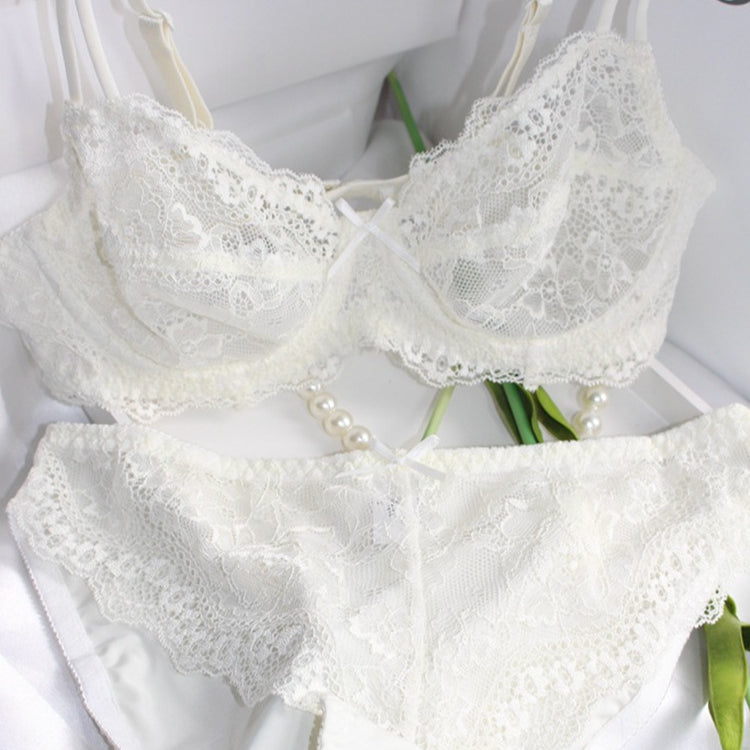Lace Sexy Flirty Slim Bra Set