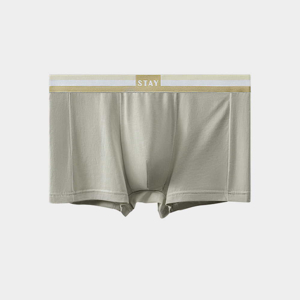 Men's Underwear Cotton Antibacterial Crotch Shorts Sports Breathable Boxer Panties