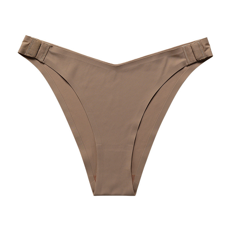 Sleek V-Shaped Briefs with Side Clasps Panties